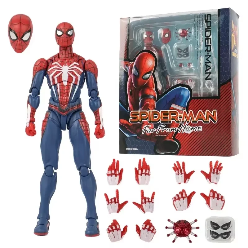 PS4 Spiderman Figure Avengers Spider Man Action Figures Upgrade Suit PS4 Game Edition Doll Hot Toys For Boys Gift - Image 2